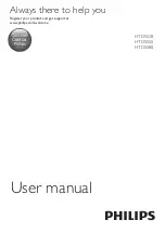 Philips HTD5520 User Manual preview