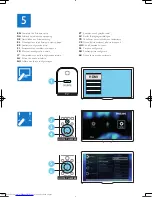 Предварительный просмотр 9 страницы Philips HTD5540 Quick Start Manual