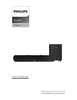 Предварительный просмотр 1 страницы Philips HTL1032 User Manual