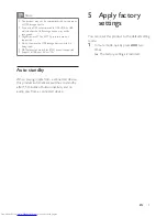 Preview for 11 page of Philips HTL1182B User Manual