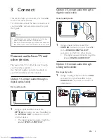 Предварительный просмотр 8 страницы Philips HTL2100 User Manual