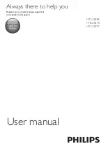 Philips HTL2101B User Manual preview