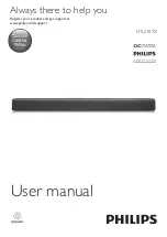 Предварительный просмотр 1 страницы Philips HTL2101X User Manual