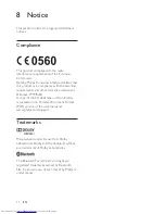 Предварительный просмотр 14 страницы Philips HTL2110 User Manual