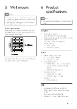 Предварительный просмотр 11 страницы Philips HTL2111A User Manual