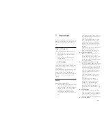 Предварительный просмотр 2 страницы Philips HTL2151/F7 User Manual