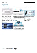 Preview for 2 page of Philips HTL2151 Brochure & Specs