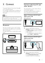 Предварительный просмотр 9 страницы Philips HTL2160/F7 User Manual