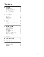 Preview for 2 page of Philips HTL2160 User Manual