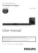 Philips HTL2161B/F7 User Manual preview