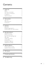 Preview for 3 page of Philips HTL2183B User Manual