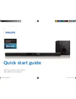 Предварительный просмотр 1 страницы Philips htl3110 Quick Start Manual