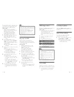 Предварительный просмотр 8 страницы Philips HTL3110B/F7 User Manual