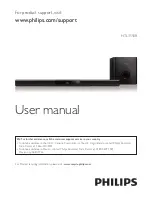 Philips HTL3110B User Manual предпросмотр