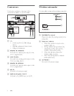 Предварительный просмотр 8 страницы Philips HTL3110B User Manual