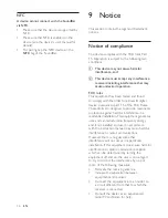 Предварительный просмотр 18 страницы Philips HTL3110B User Manual