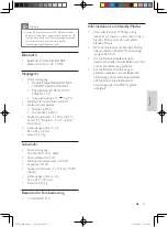 Preview for 67 page of Philips HTL3140B User Manual