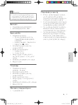 Preview for 85 page of Philips HTL3140B User Manual