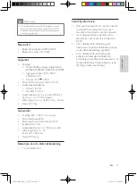 Preview for 189 page of Philips HTL3140B User Manual