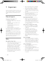 Предварительный просмотр 4 страницы Philips HTL3142S User Manual