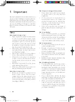 Preview for 4 page of Philips HTL4110B User Manual