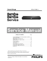 Philips HTL4111B/12 Service Manual предпросмотр