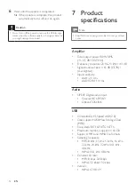 Preview for 14 page of Philips HTL4111B User Manual