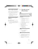 Предварительный просмотр 31 страницы Philips HTL4115B/F7 User Manual