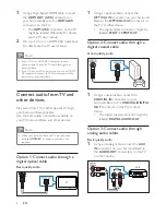 Предварительный просмотр 10 страницы Philips HTL4115B User Manual