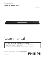 Philips HTL5120 User Manual preview