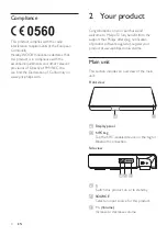 Предварительный просмотр 6 страницы Philips HTL5130B User Manual