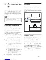 Предварительный просмотр 9 страницы Philips HTL6140B User Manual