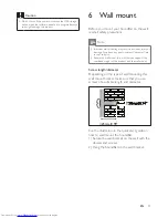 Предварительный просмотр 15 страницы Philips HTL6140B User Manual