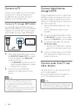 Предварительный просмотр 10 страницы Philips HTL6145C User Manual