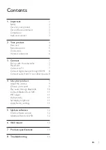 Предварительный просмотр 3 страницы Philips HTL7140B User Manual