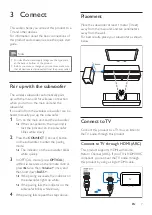 Предварительный просмотр 9 страницы Philips HTL7140B User Manual