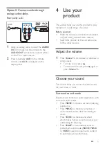 Предварительный просмотр 11 страницы Philips HTL7140B User Manual