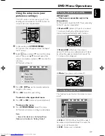 Предварительный просмотр 27 страницы Philips HTM139 User Manual