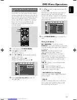 Предварительный просмотр 29 страницы Philips HTM139 User Manual