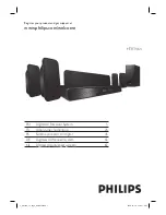 Philips HTR3464 User Manual preview