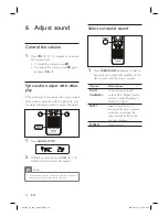 Preview for 20 page of Philips HTR3465 User Manual