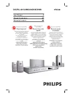 Preview for 1 page of Philips HTR5000 User Manual