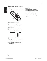 Preview for 10 page of Philips HTR5204 User Manual