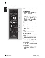 Предварительный просмотр 6 страницы Philips HTR5205 User Manual