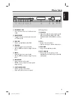 Предварительный просмотр 9 страницы Philips HTR5205 User Manual