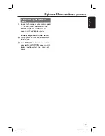 Предварительный просмотр 15 страницы Philips HTR5205 User Manual