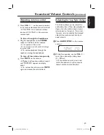 Предварительный просмотр 19 страницы Philips HTR5205 User Manual