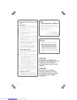 Preview for 2 page of Philips HTS 3610 User Manual