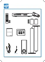 Предварительный просмотр 2 страницы Philips HTS2201 Quick Start Manual