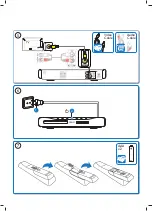 Предварительный просмотр 5 страницы Philips HTS2201 Quick Start Manual